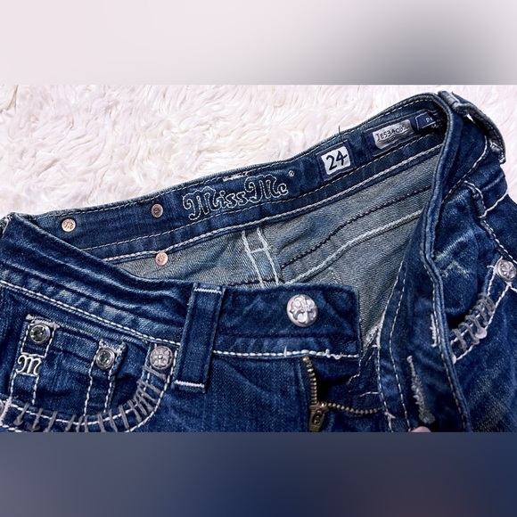 Buckle Miss Me / Vintage Denim / Boot Cut / Blue Jeans / 26 - Picture 7 of 10